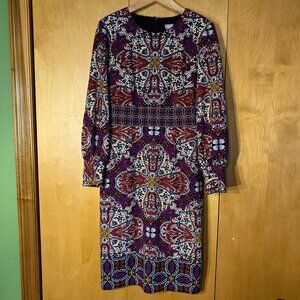 Chico's graphic dress, size 8/10 (M)-Chico's size 1